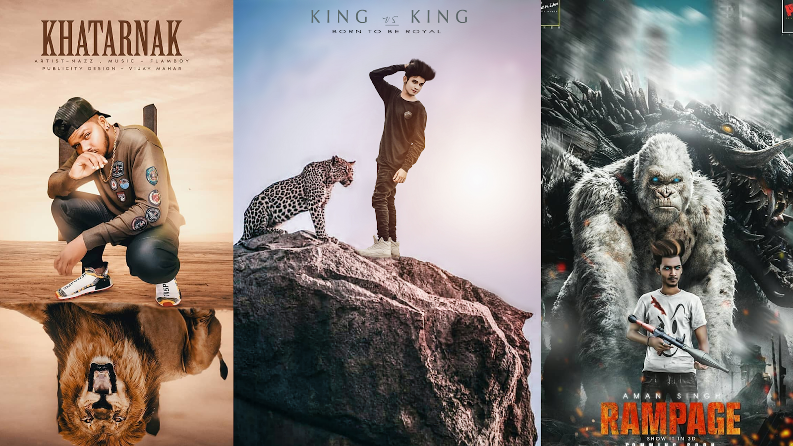 Free download KING VS KING PICSART UNIC CONCEPT PHOTO EDITING LATEST HD NEW  [1600x900] for your Desktop, Mobile & Tablet | Explore 39+ Unic Backgrounds  |