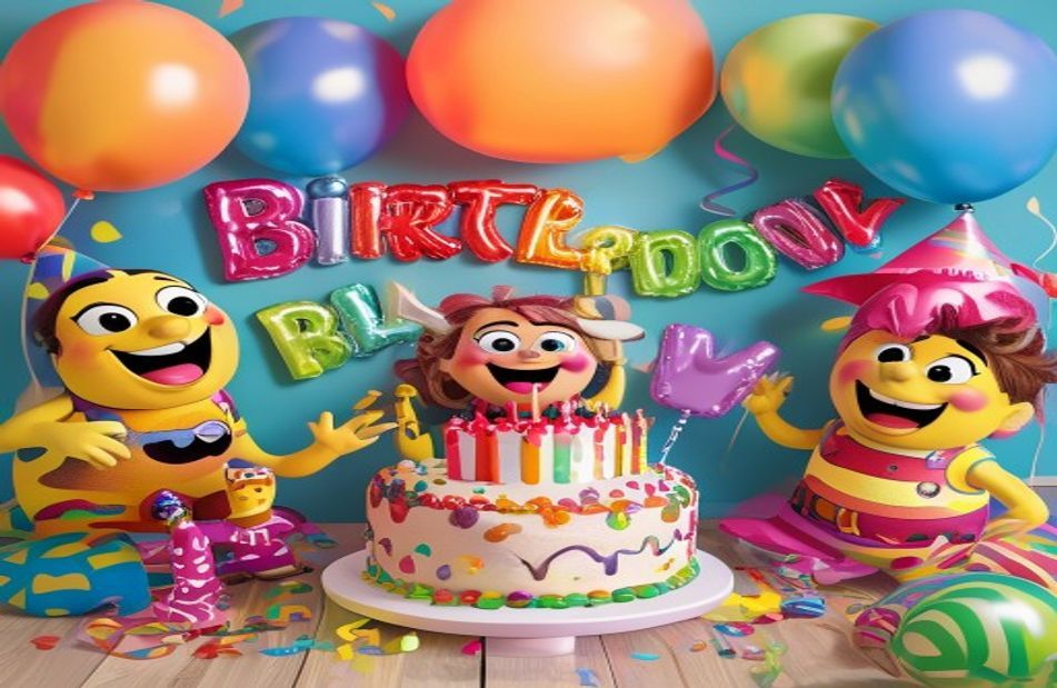 Cocomelon Happy BirtHDay Wallpaper