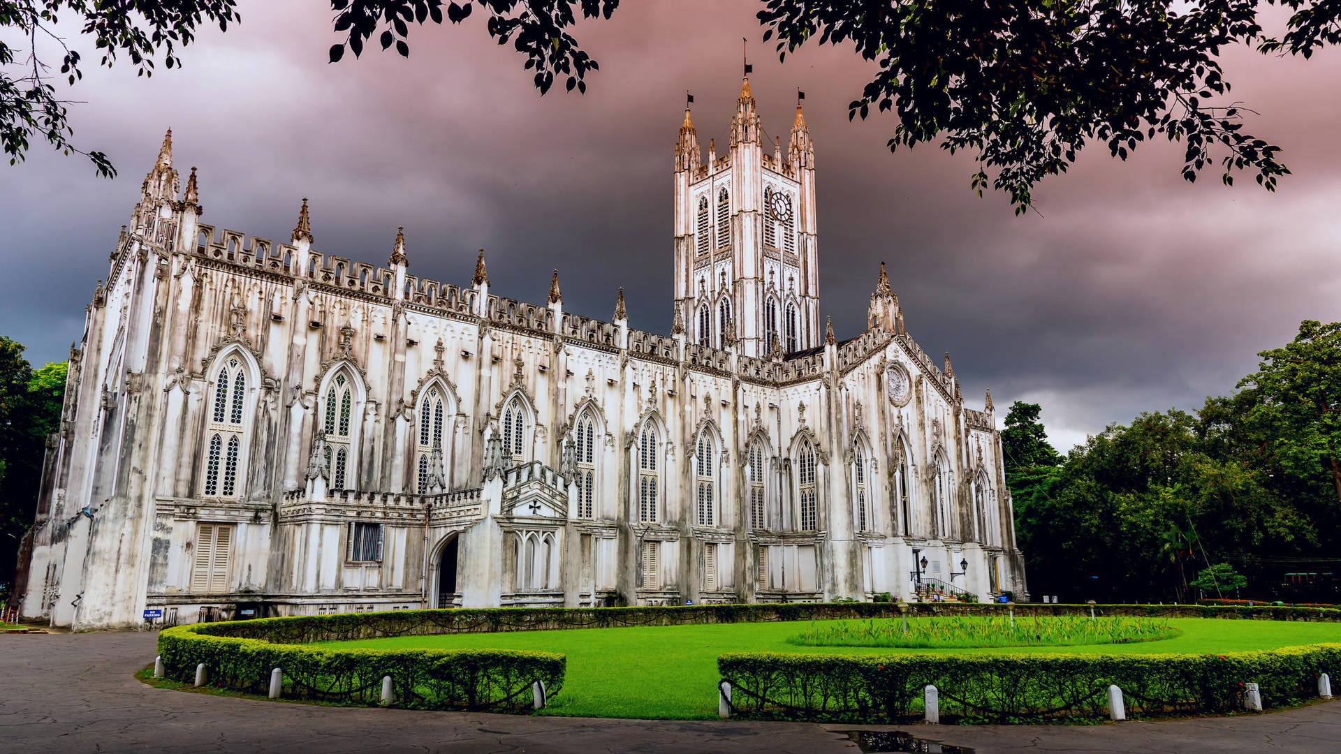 St Paul Cathedral Kolkata Wallpaper