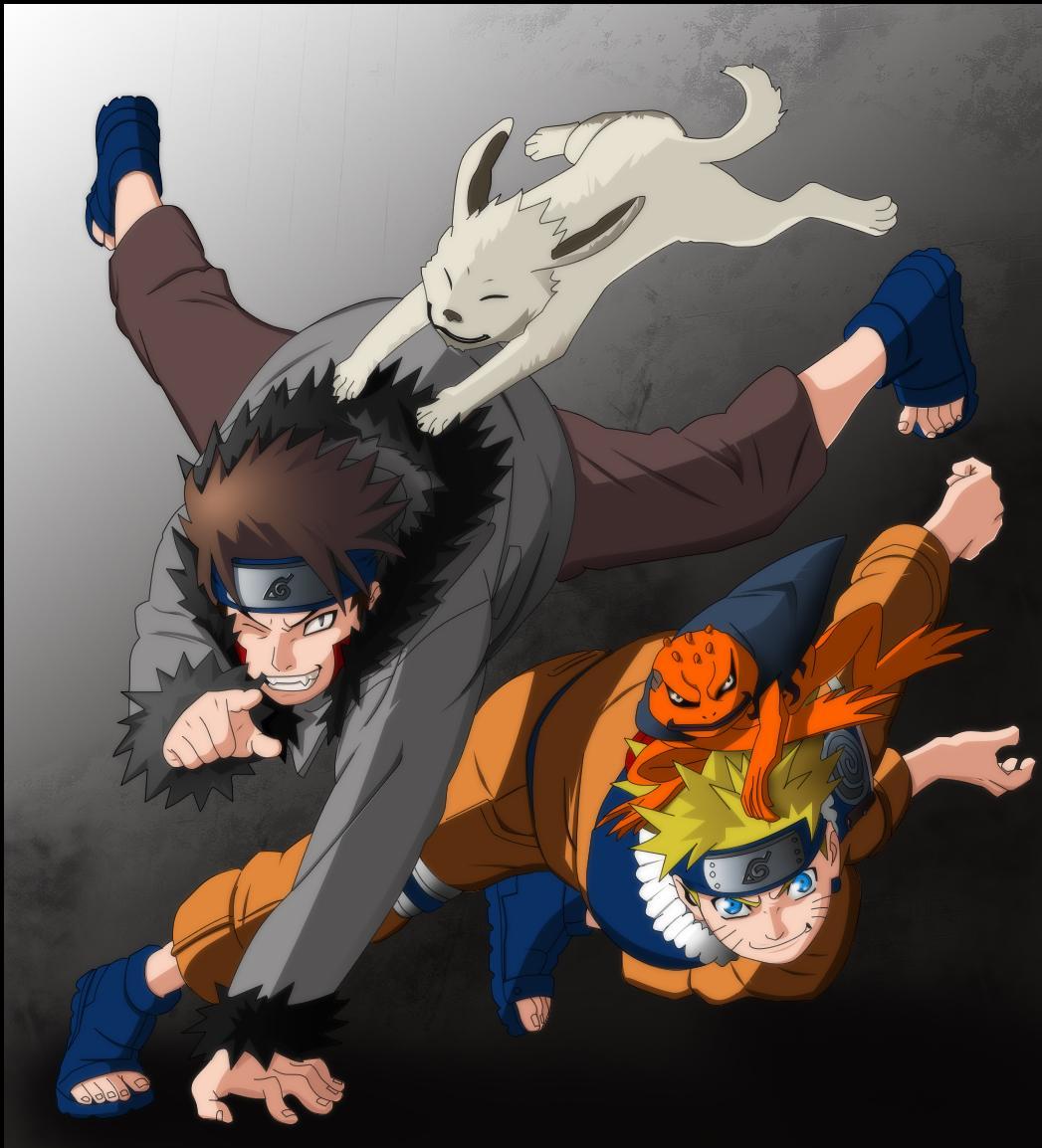 Kiba E Akamaru Wikipedia Wallpaper Naruto Friends