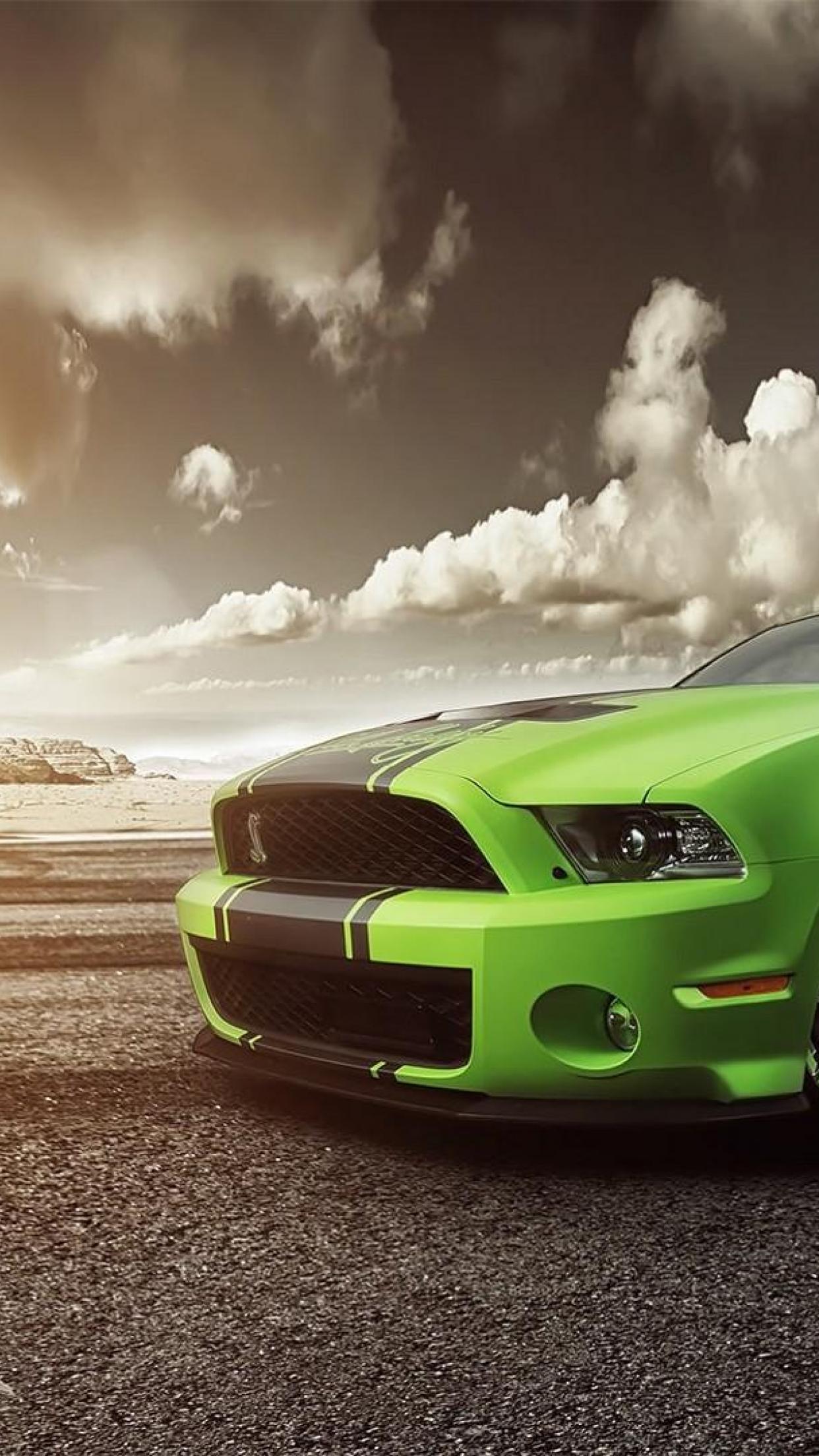 Green sports car Wallpapers Download  MobCup