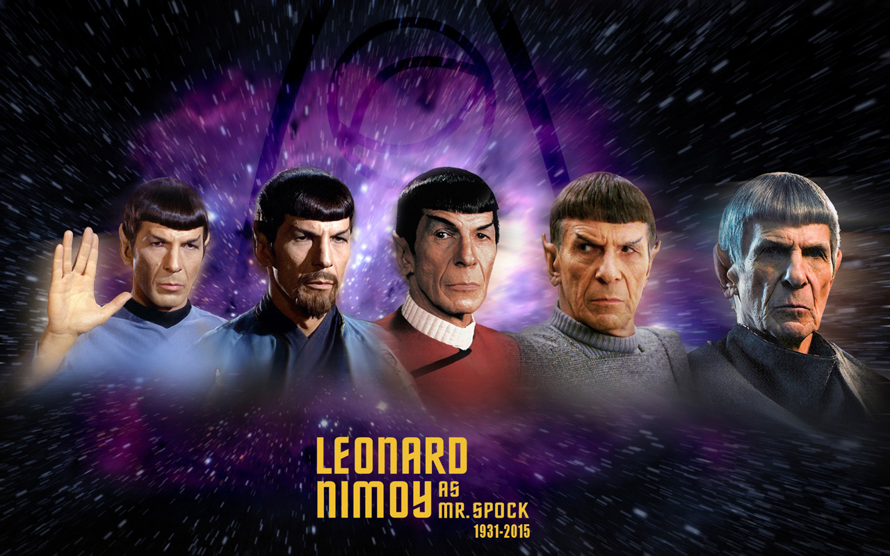 Trek Leinard Nimoy Mr Spock Star Puter Desktop Wallpaper