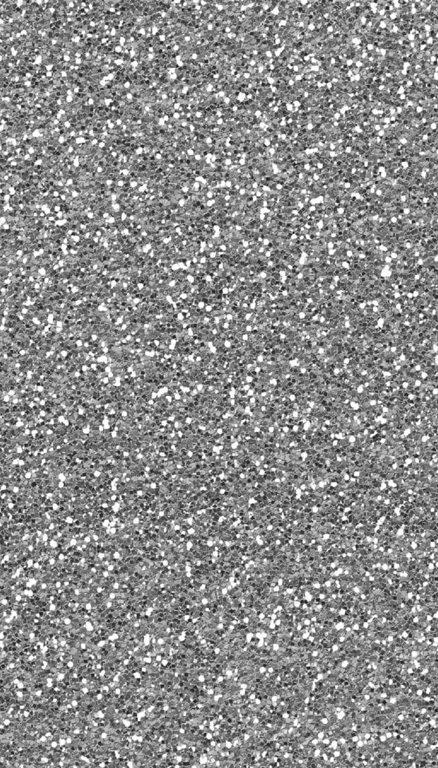 Shimmering Silver Glitter Background Wallpaper