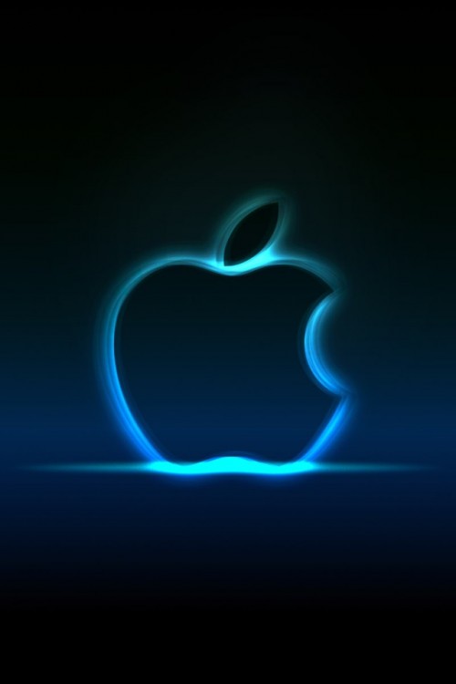 Apple Logo Wallpaper for iPhone 4S
