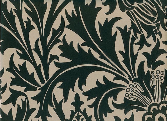 William Morris Thistle Wallpaper Information