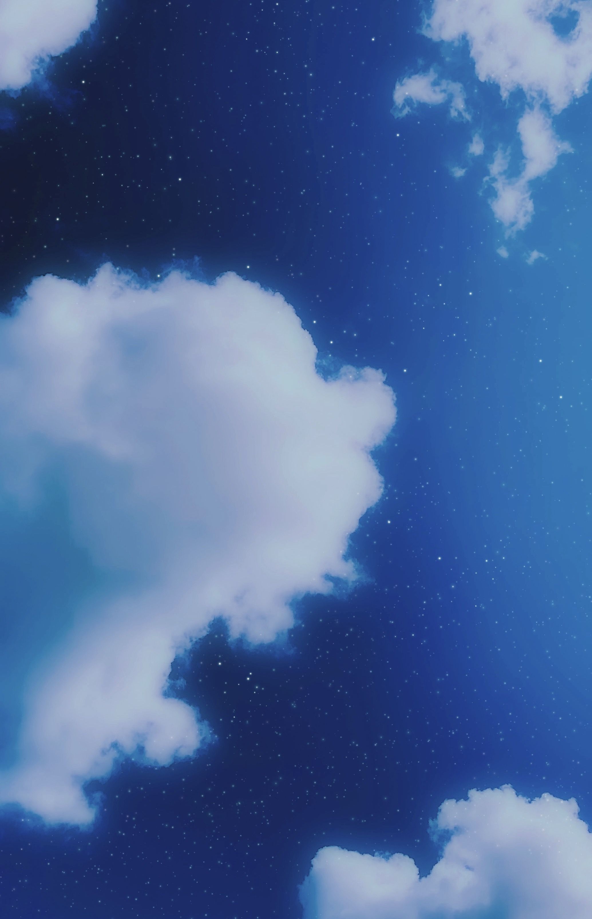 Blue Aesthetic Sky Beautiful Pastel Wallpaper