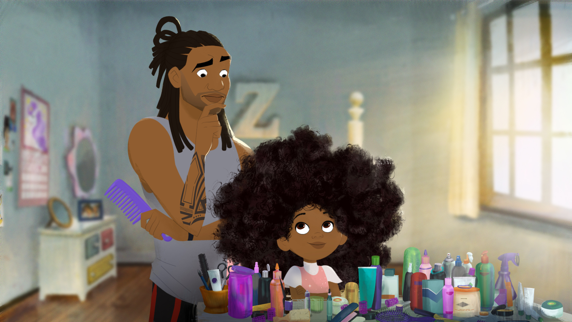 Alum Uses Animation To Depict Relationship Of Black Father
