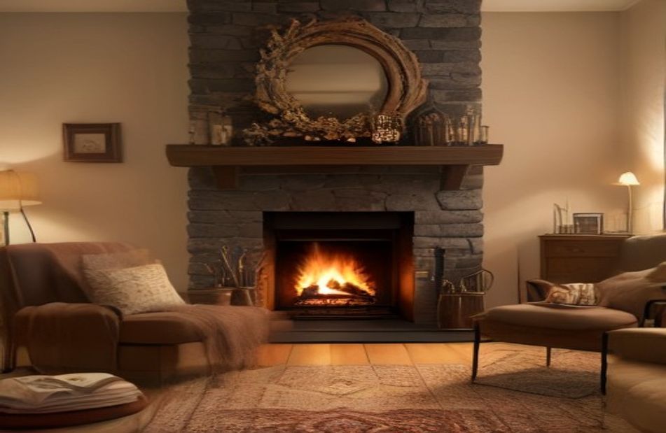 Live Fireplace Wallpaper