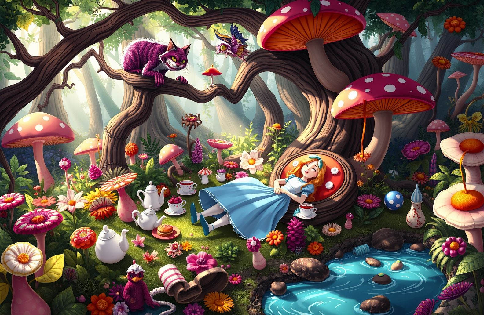 Alice In Wonderland Wallpaper