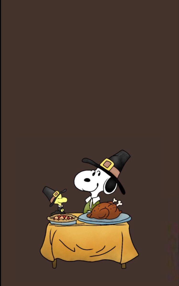 Peanuts Thanksgiving Wallpaper iPhone