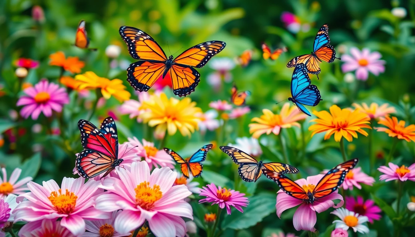 Beautiful Wallpaper Of Butterflies