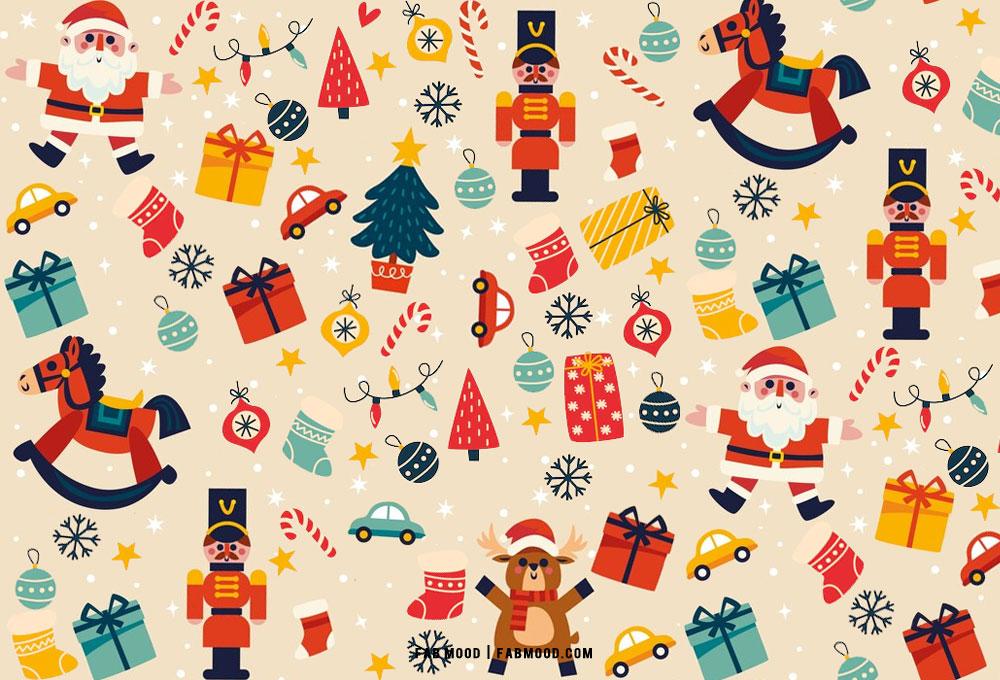 Christmas Aesthetic Wallpaper Cute Festive Background