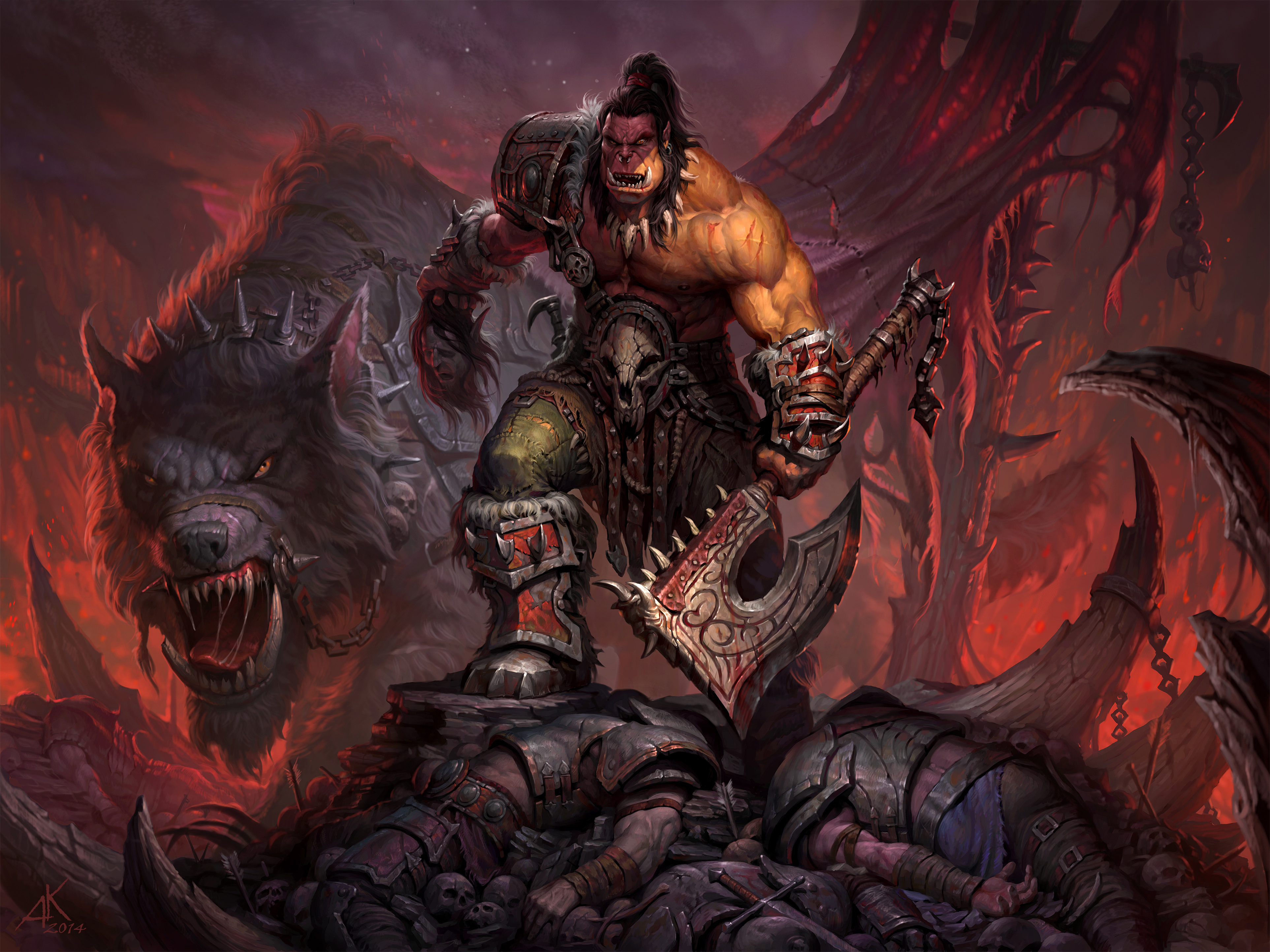 World Of Warcraft Video Game Warlords Draenor Wallpaper