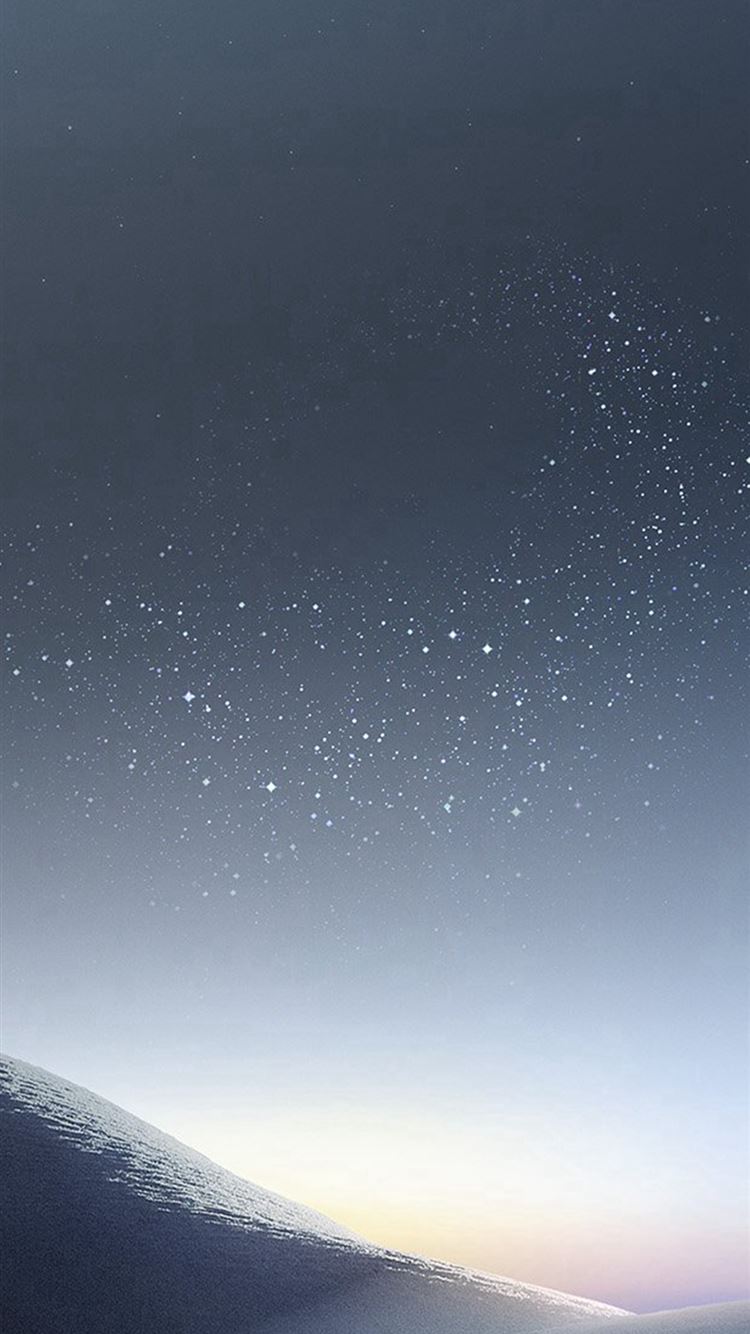 Galaxy Night Sky Star Art Illustration iPhone Wallpaper