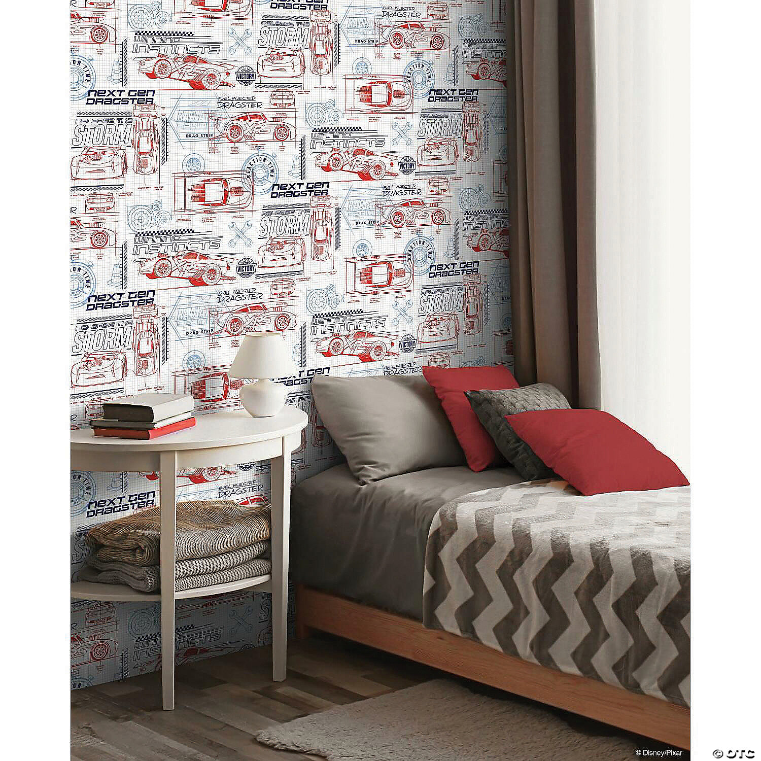 Free download Roommates Disney And Pixar Cars Schematic Peel Stick