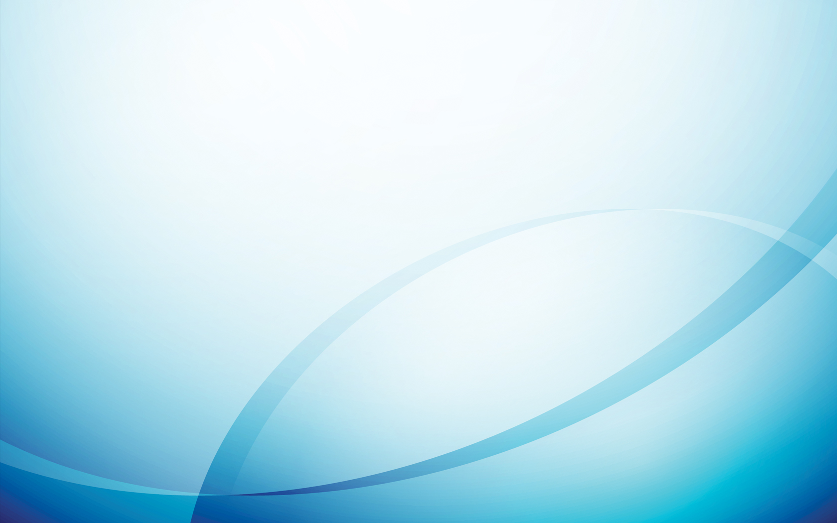 Abstract light blue background with flowing curves