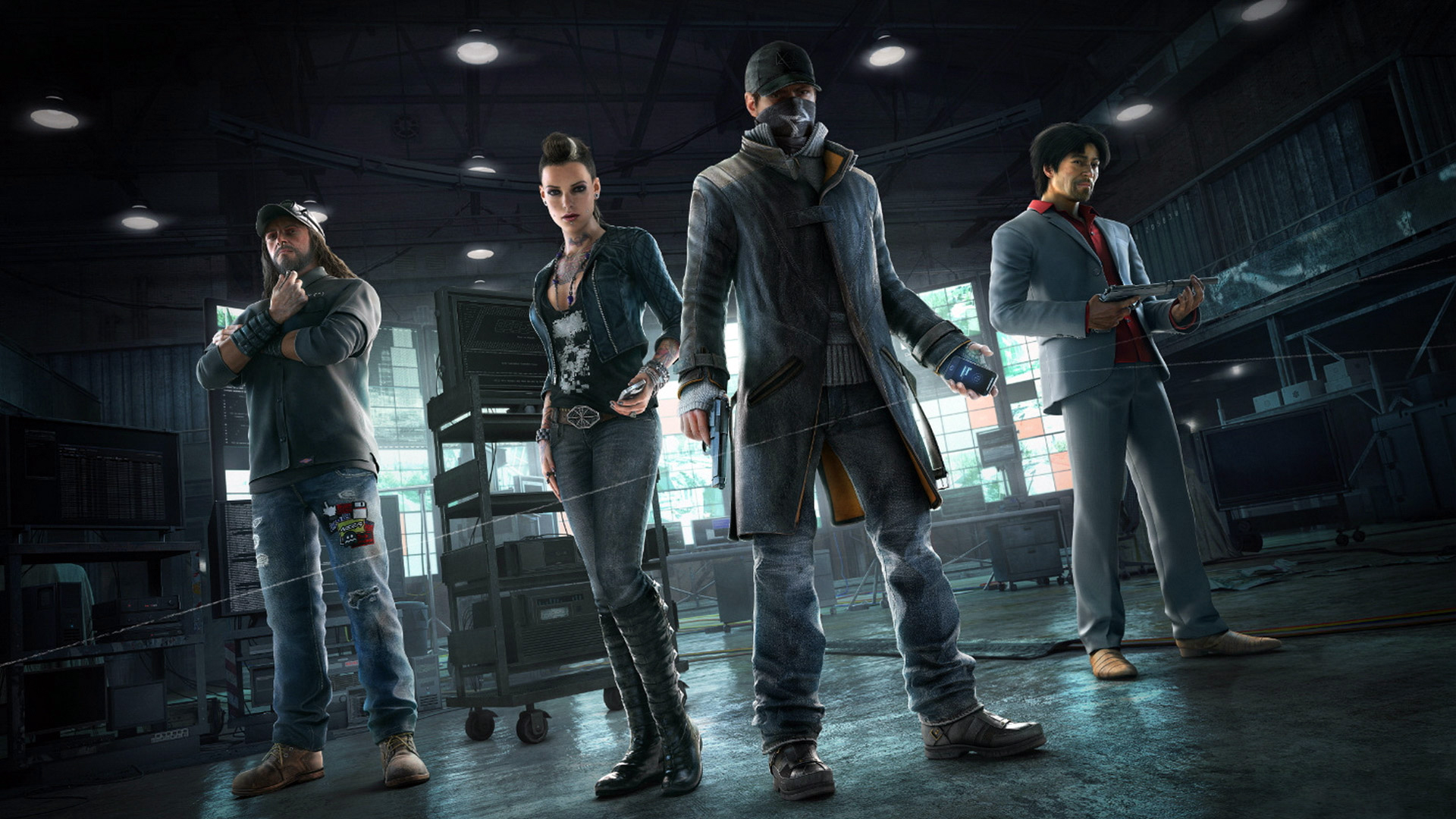Watch Dogs Game Characters Wallpaper HD