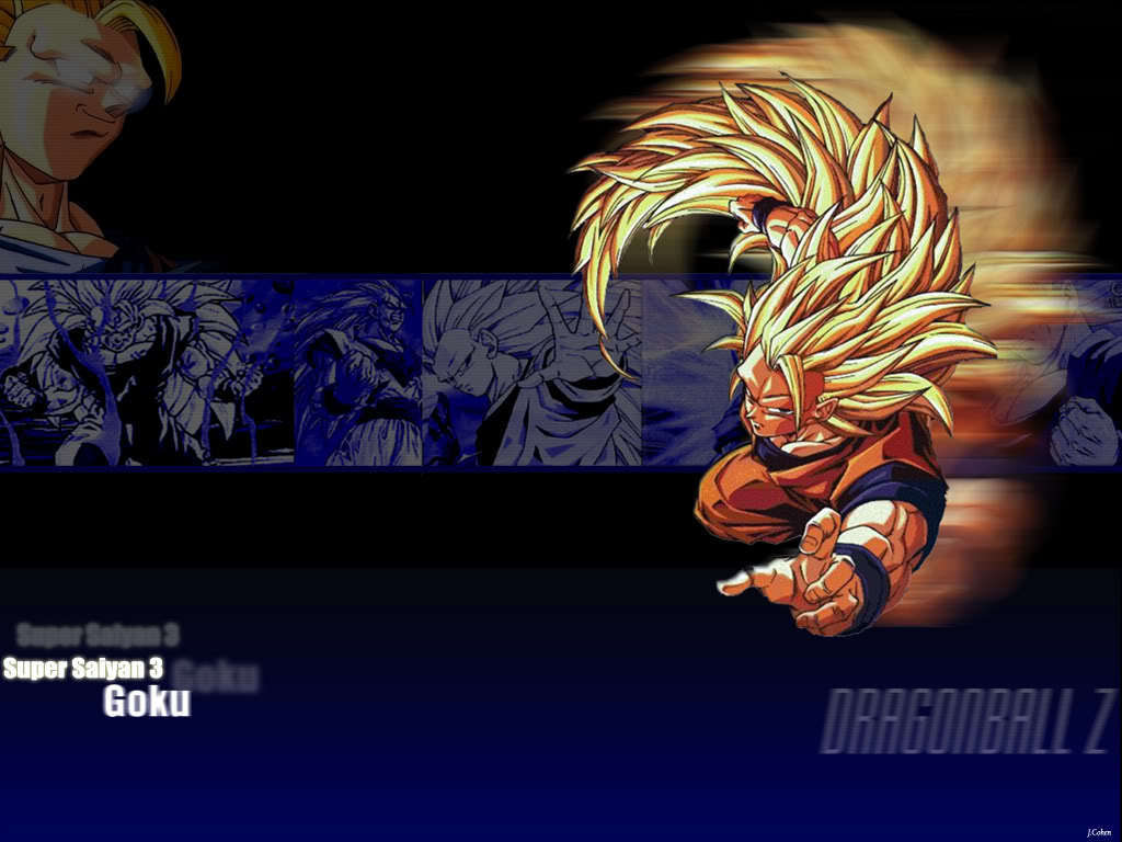 dragon ball z wallpaper goku super saiyan 3