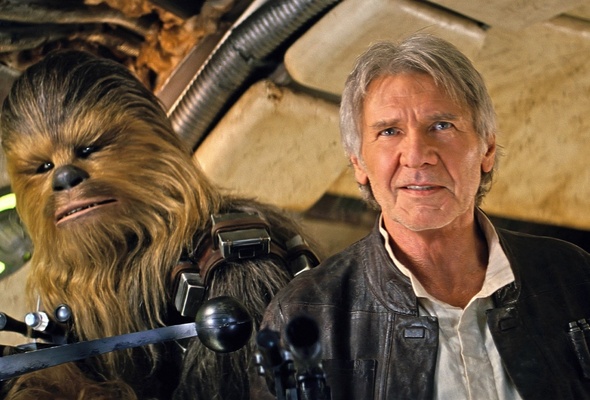 Vii Star Wars The Force Awakens Episode Han Solo Chewbacca