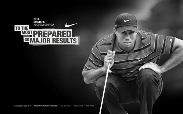 Nike Golf Masters Posters On Adweek Talent Gallery