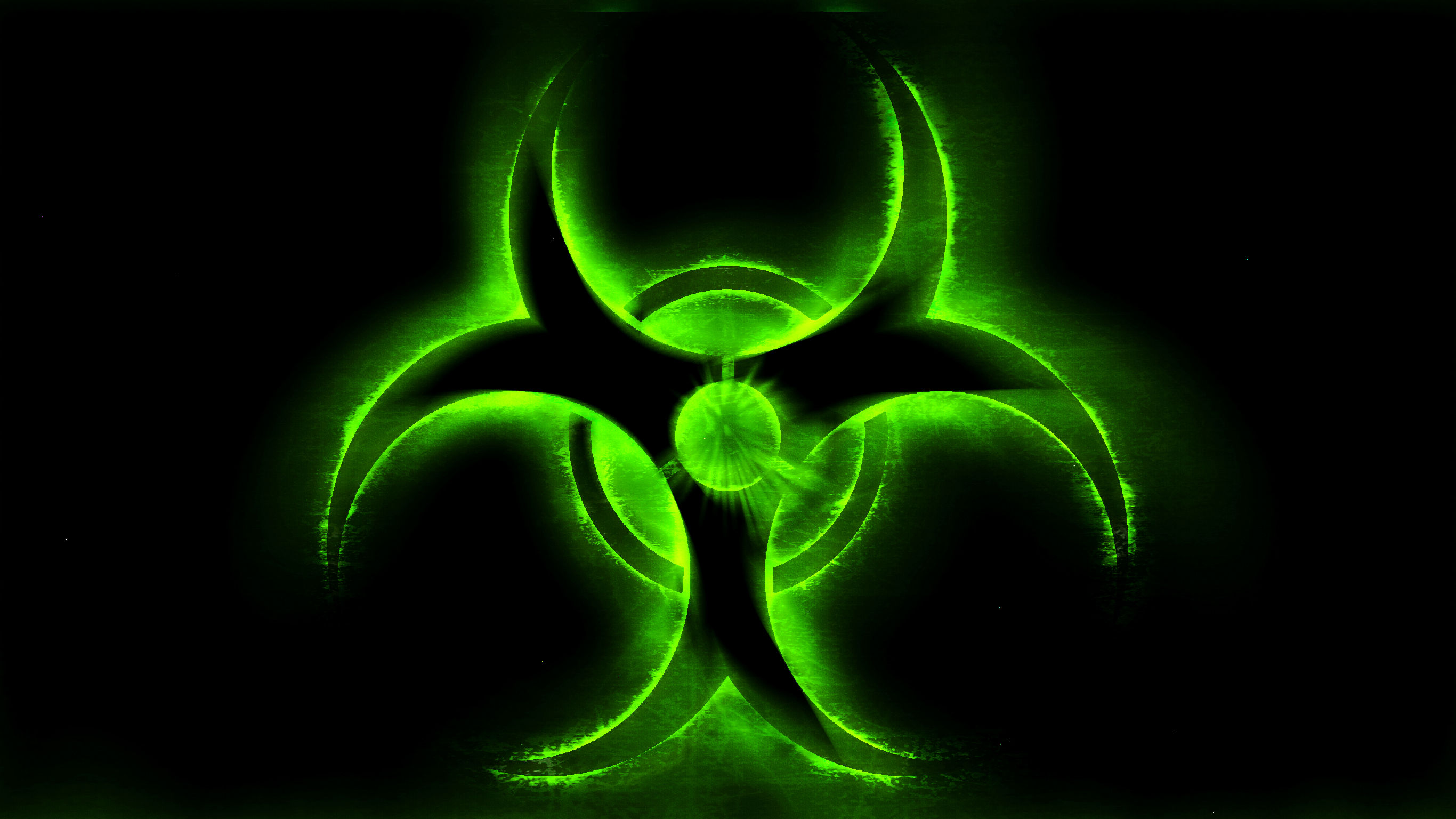 Biohazard Toxic Green By Space Project712 Customization Wallpaper