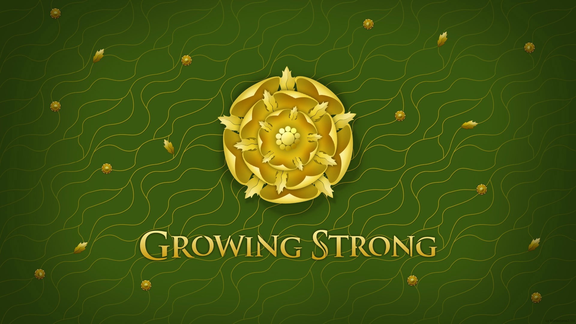 Growing Strong Logo Game Of Thrones Sigils House Tyrell HD