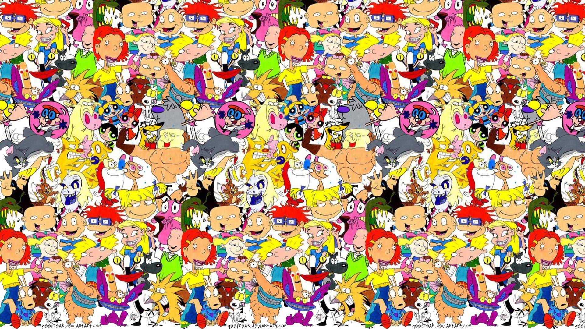 All Nickelodeon Cartoons Characters