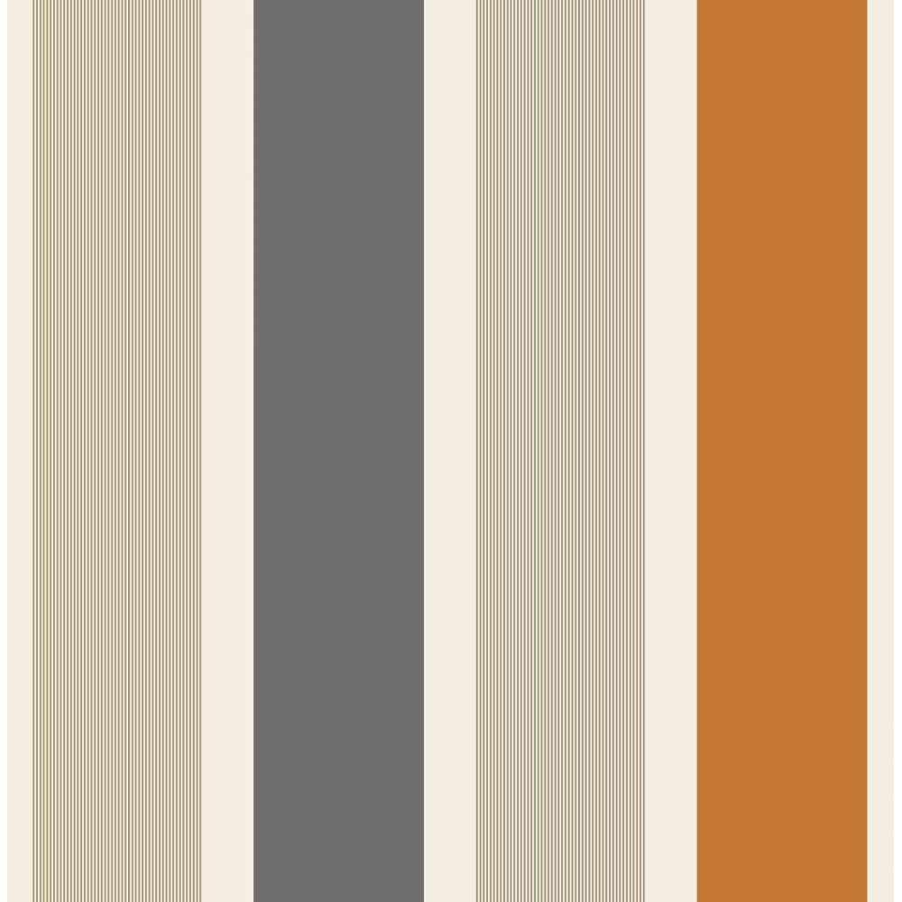 Wallpaper Orange Gold Grey Fine Decor Magnum Stripe Is A Bold Striped