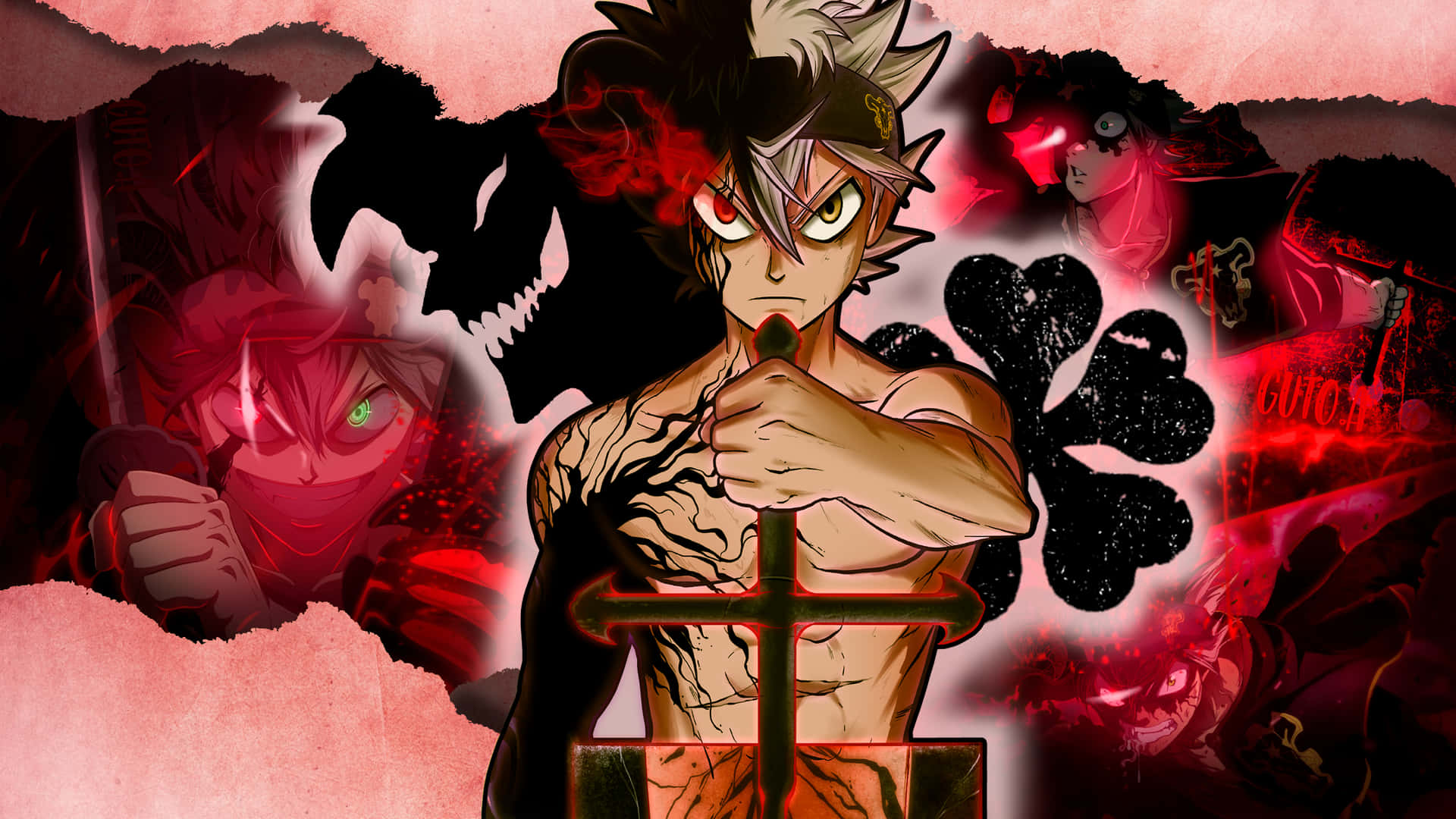 Go Beyond Imagination With Asta In Black Clover Wallpaper
