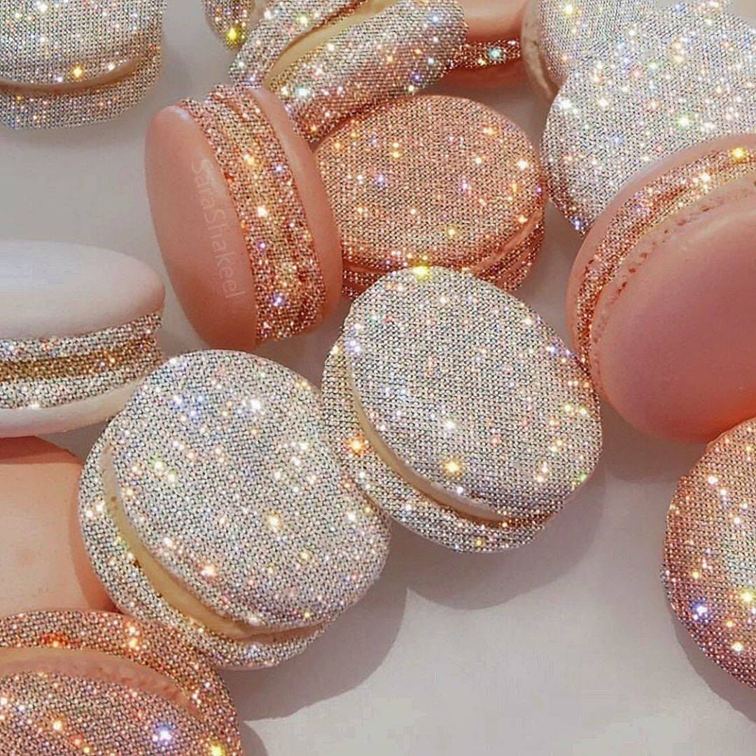 Gold Glitter Background Wallpaper