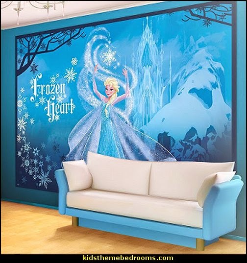 Decor Queen Elsa Frozen Theme Bedroom Disney