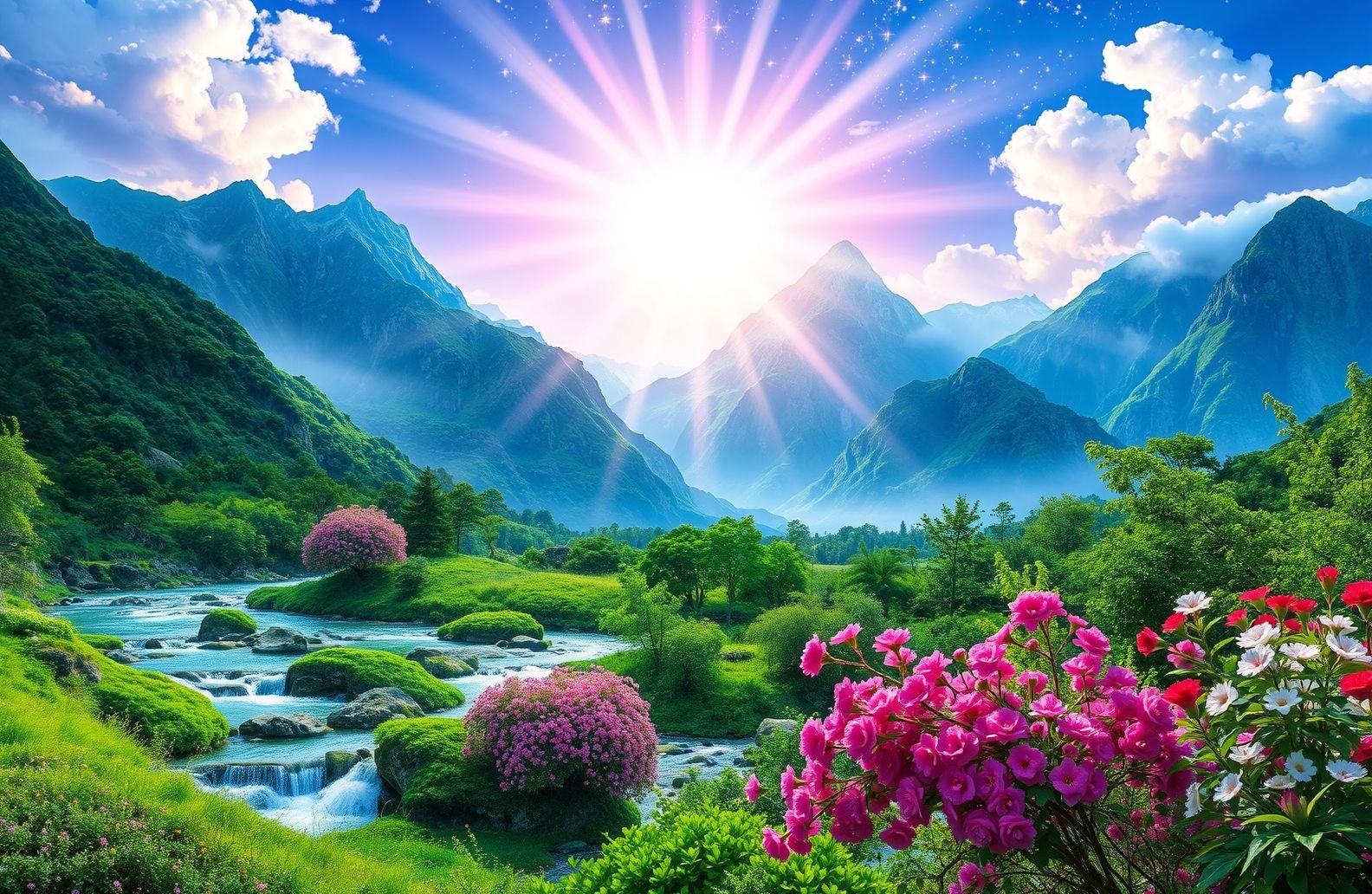 Jehovah Paradise Wallpaper