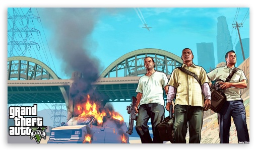 Grand Theft Auto V HD Wallpaper For High Definition WqHD Qwxga