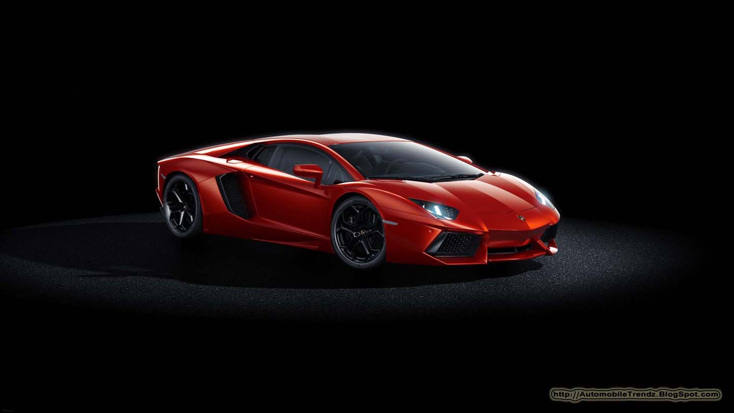 Automobile Trendz Red Lamborghini Wallpaper