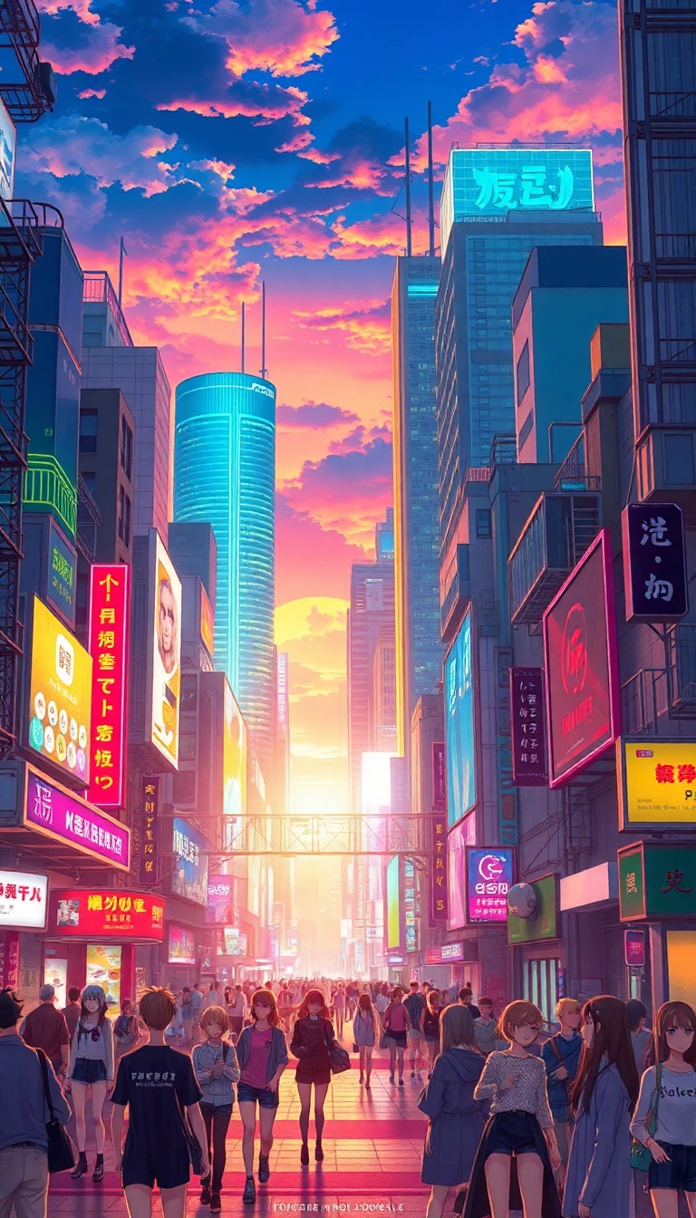 Cyberpunk Anime Wallpaper