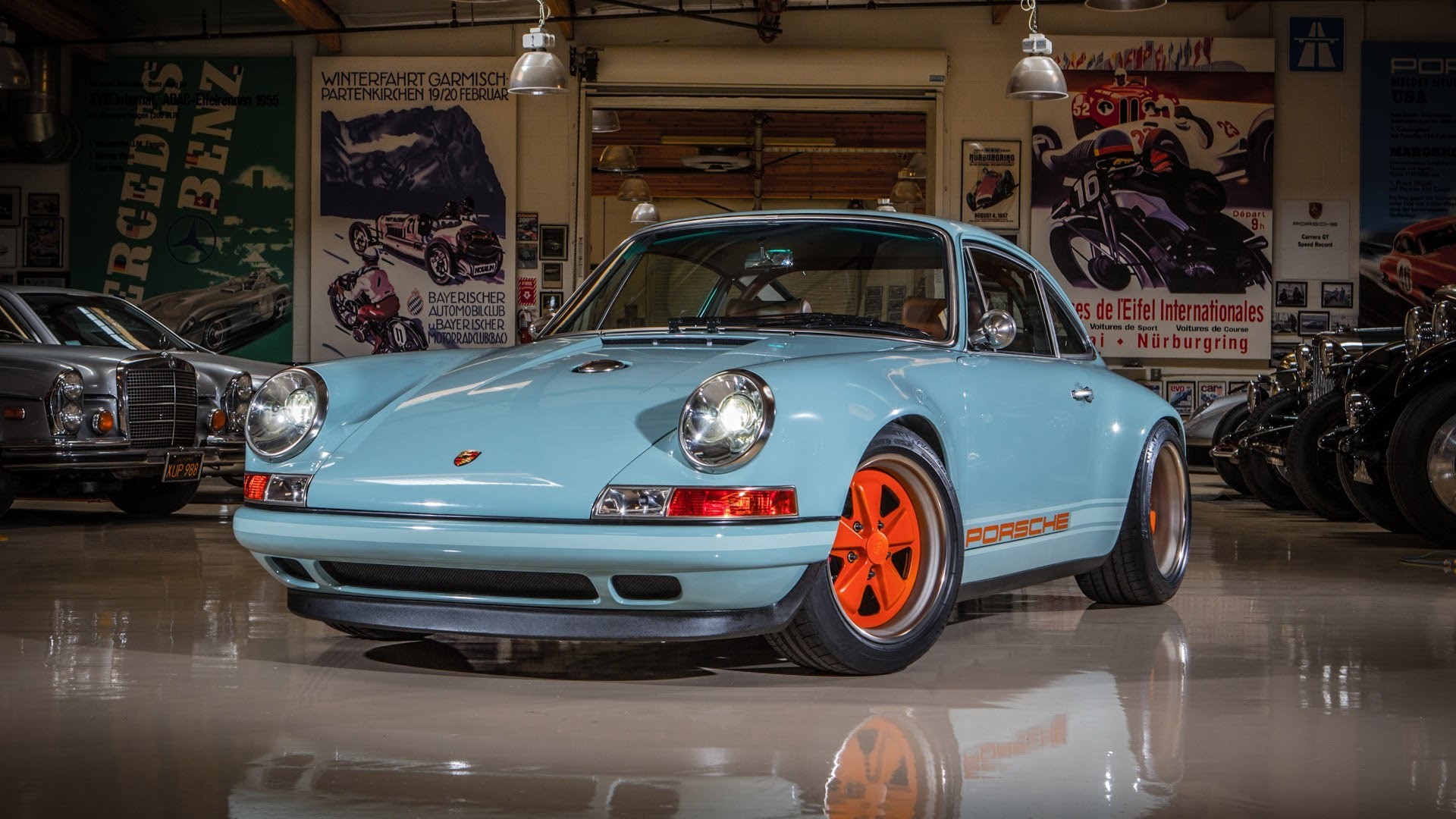 Singer Porsche Wallpaper