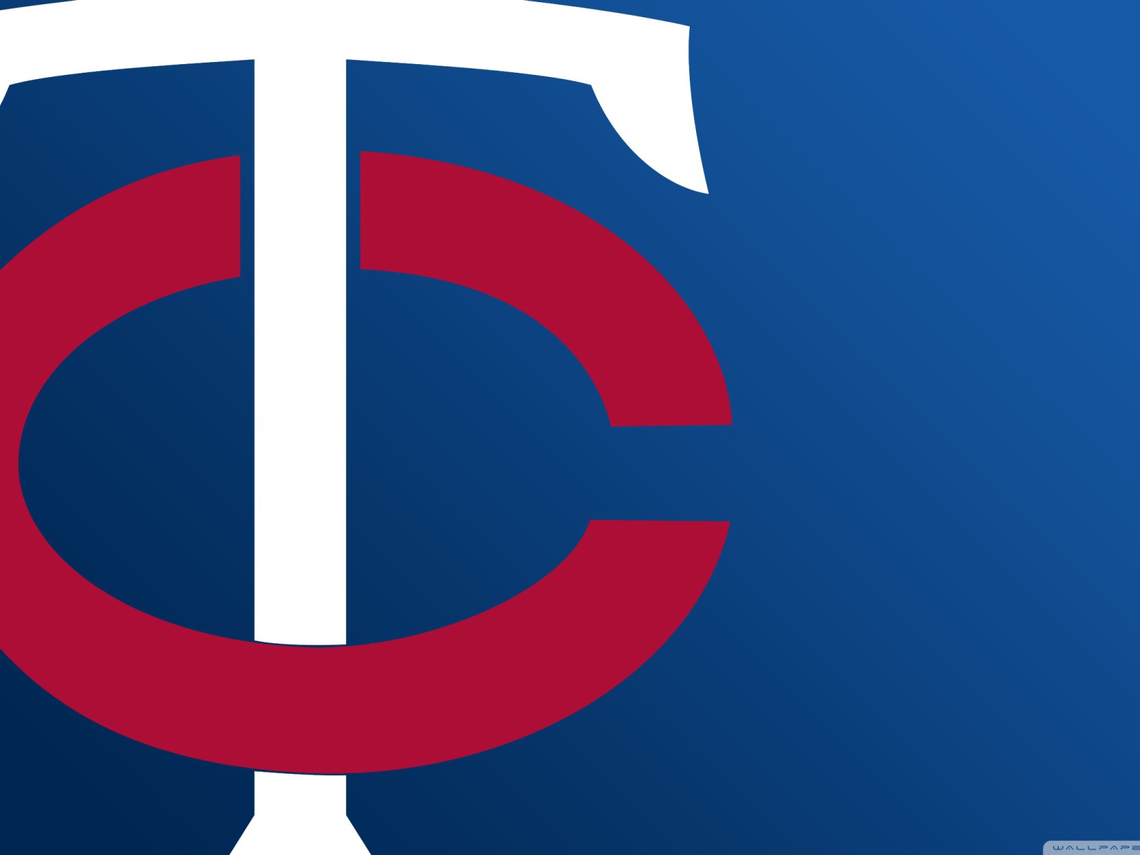 Twins Baseball Team League Logo Desktop Wallpaper