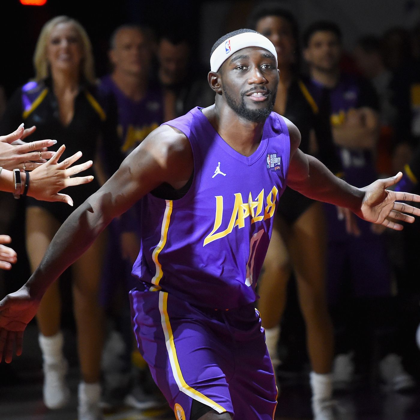 Video Boxer Terence Crawford Plays At The Nba All Star