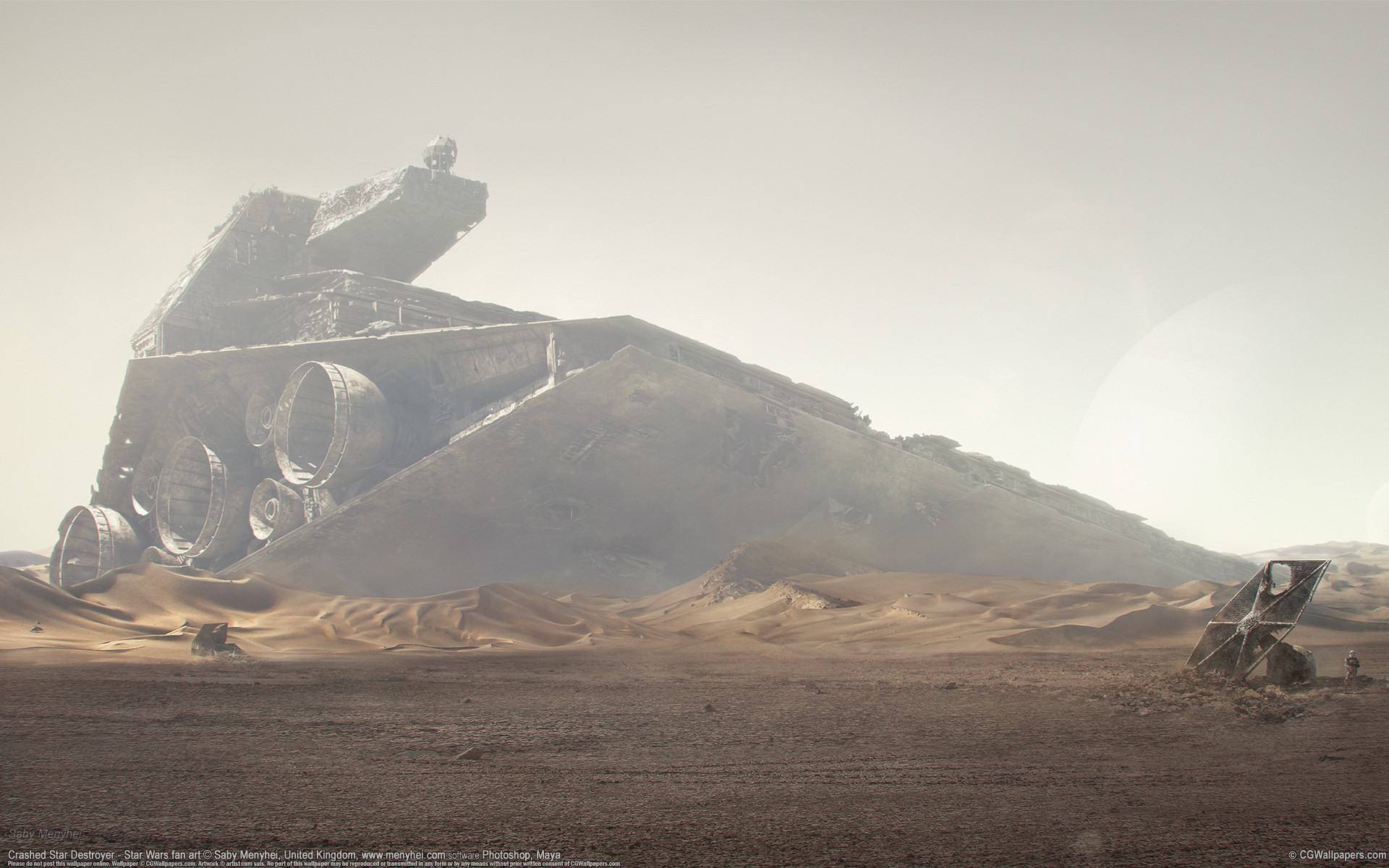 Star Wars Landscape Wallpaper