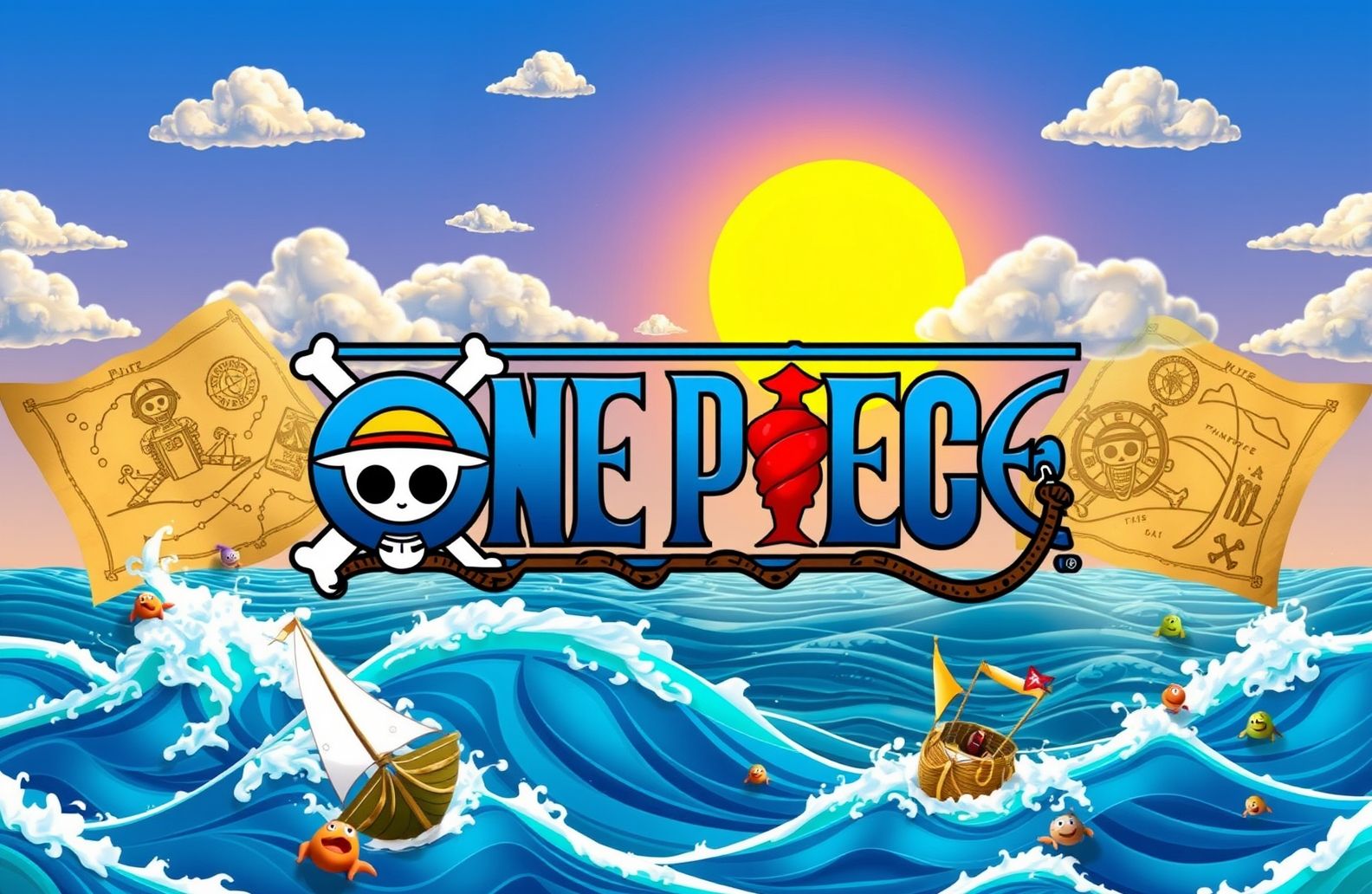 One Piece Logo Wallpaper