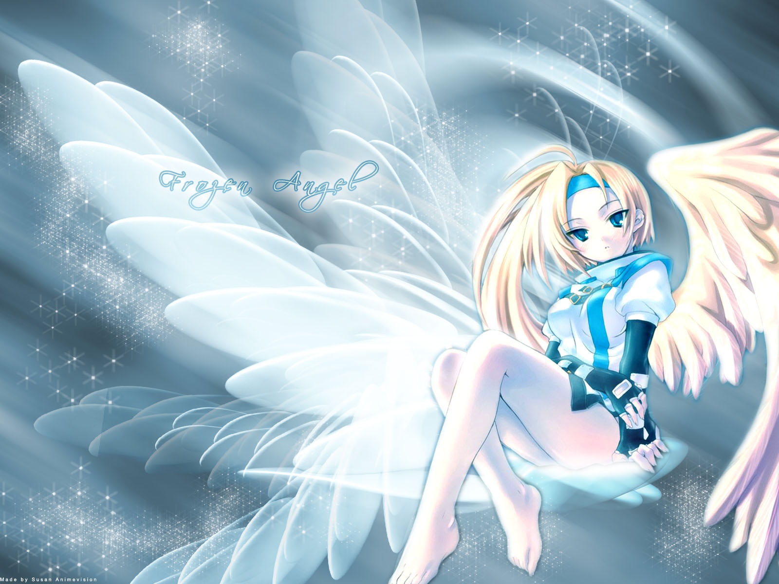 Wallpaper Dekstop Anime Angel