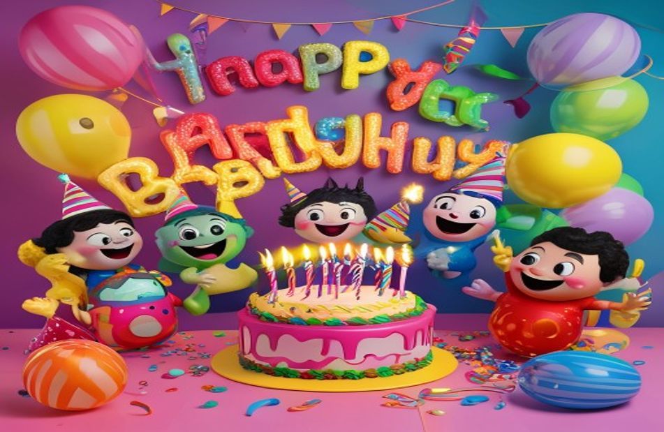 Cocomelon Happy BirtHDay Wallpaper