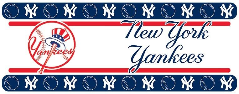 Free download New York Yankees Wall Border 5 x 15 Peel Stick eBay ...