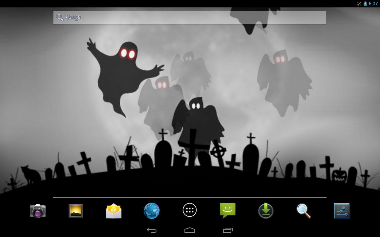 Halloween Ghost Live Wallpaper Android Apps On Google Play