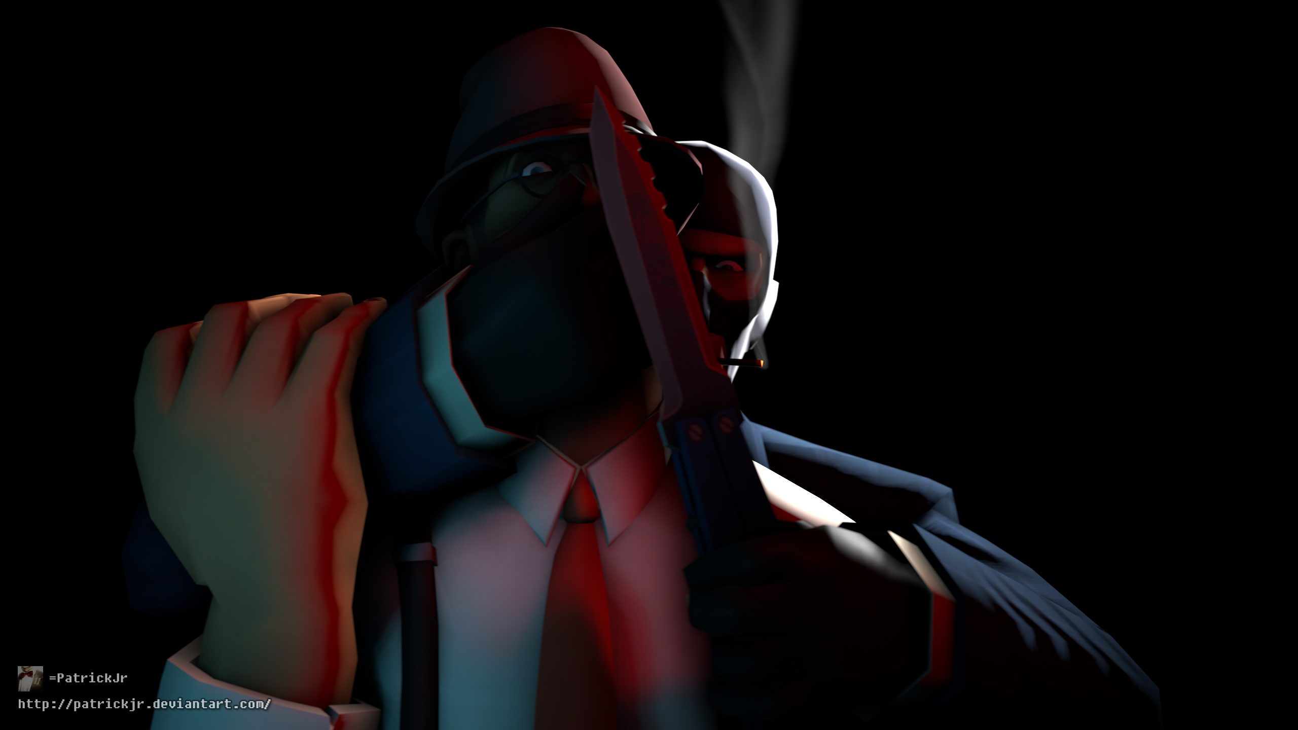 Tf2 Spy Wallpaper Sfm Poster About To Kill