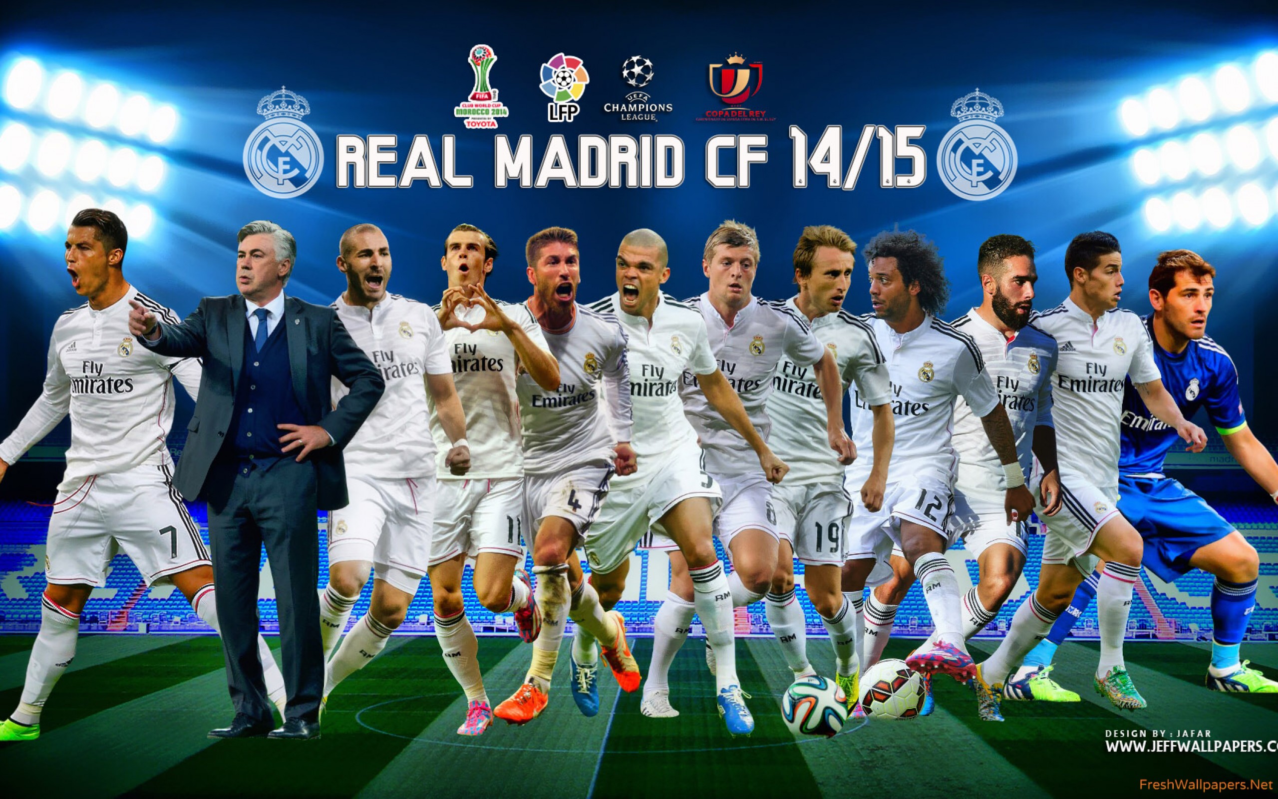 Real Madrid Cf First Team Wallpaper