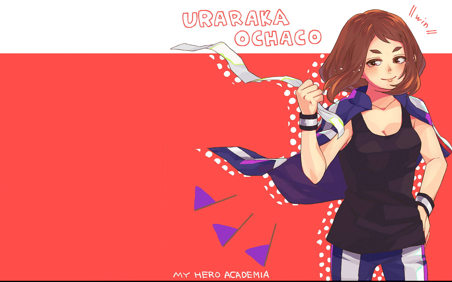 Ochaco Uraraka My Hero Academia Llh4hw61ggrd3tfp Wallpaper