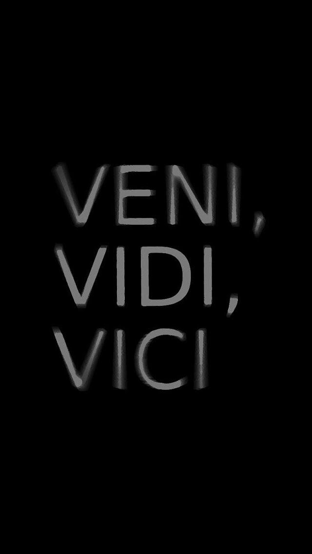 Veni Vidi Vici Egyeb2 Typography Wallpaper Quotes