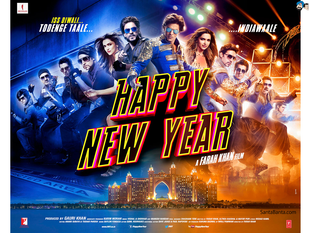 Happy New Year Movie HD Wallpaper Love
