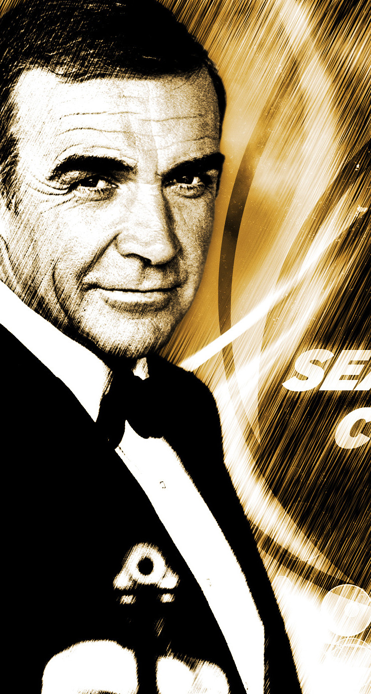 iPhone Wallpaper James Bond Sean Connery